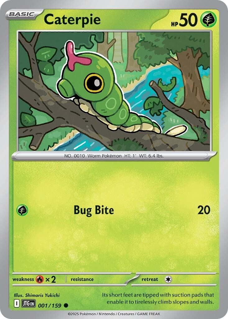 Caterpie (001/159) [Scarlet & Violet: Journey Together] | Clutch Gaming