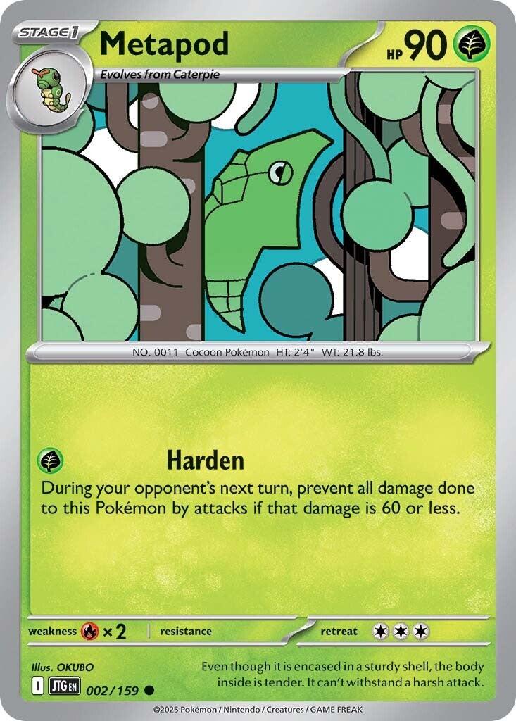 Metapod (002/159) [Scarlet & Violet: Journey Together] | Clutch Gaming