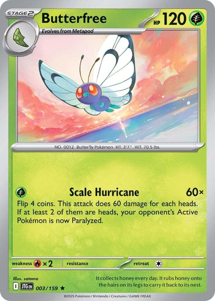 Butterfree (003/159) [Scarlet & Violet: Journey Together] | Clutch Gaming