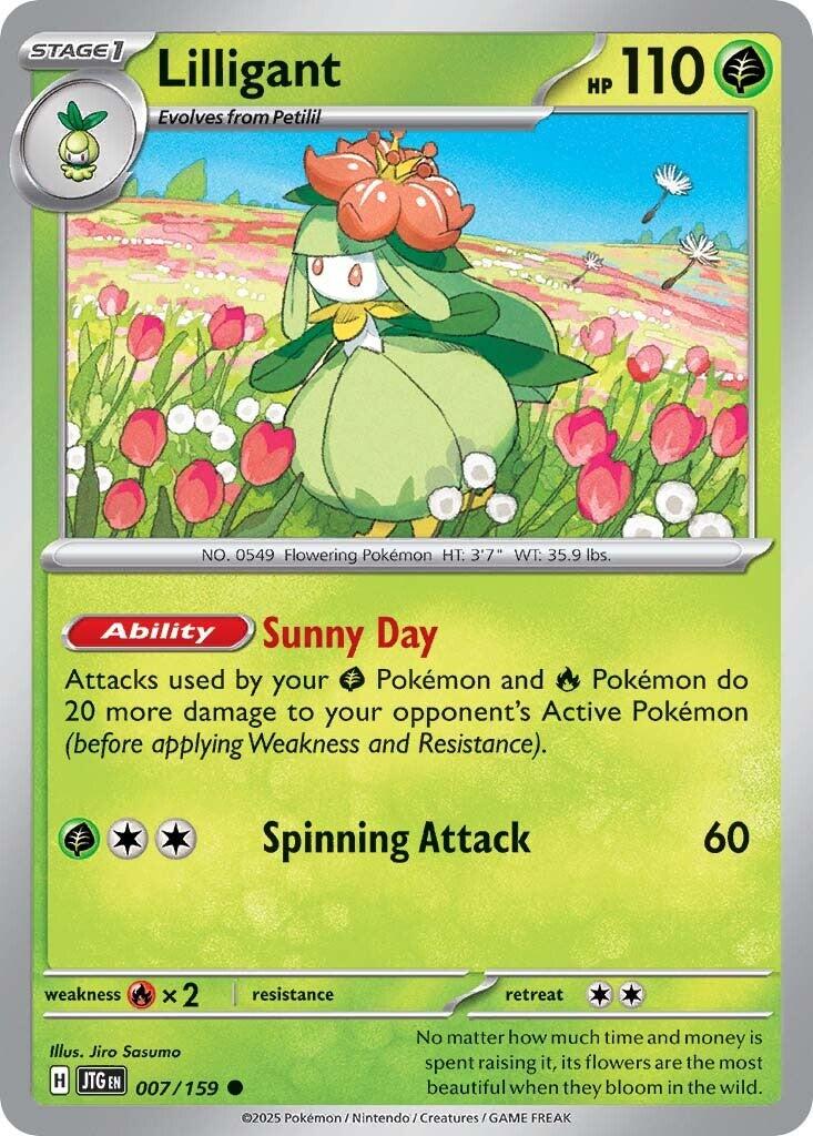 Lilligant (007/159) [Scarlet & Violet: Journey Together] | Clutch Gaming