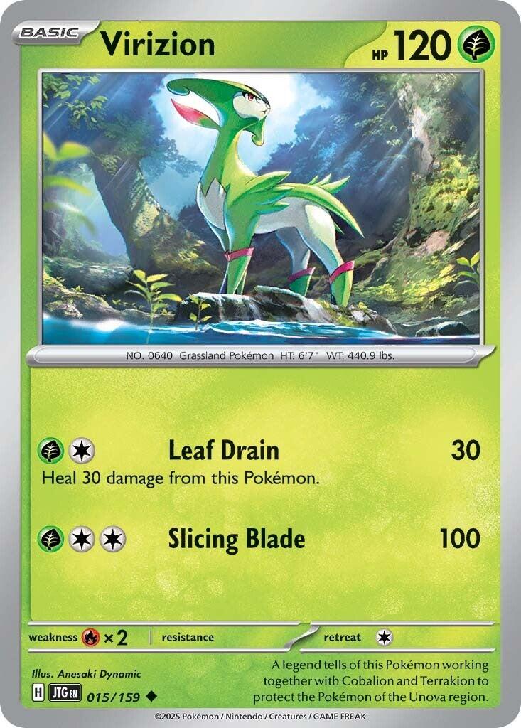 Virizion (015/159) [Scarlet & Violet: Journey Together] | Clutch Gaming