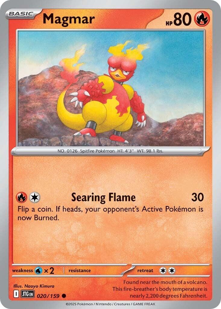 Magmar (020/159) [Scarlet & Violet: Journey Together] | Clutch Gaming