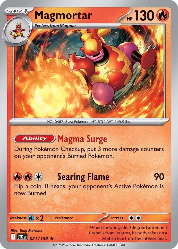 Magmortar (021/159) [Scarlet & Violet: Journey Together] | Clutch Gaming
