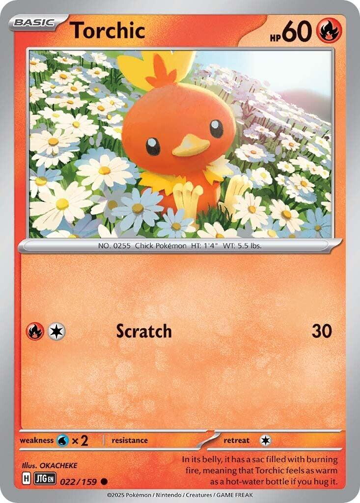 Torchic (022/159) [Scarlet & Violet: Journey Together] | Clutch Gaming
