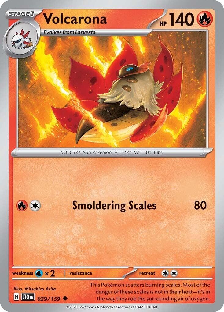 Volcarona (029/159) [Scarlet & Violet: Journey Together] | Clutch Gaming