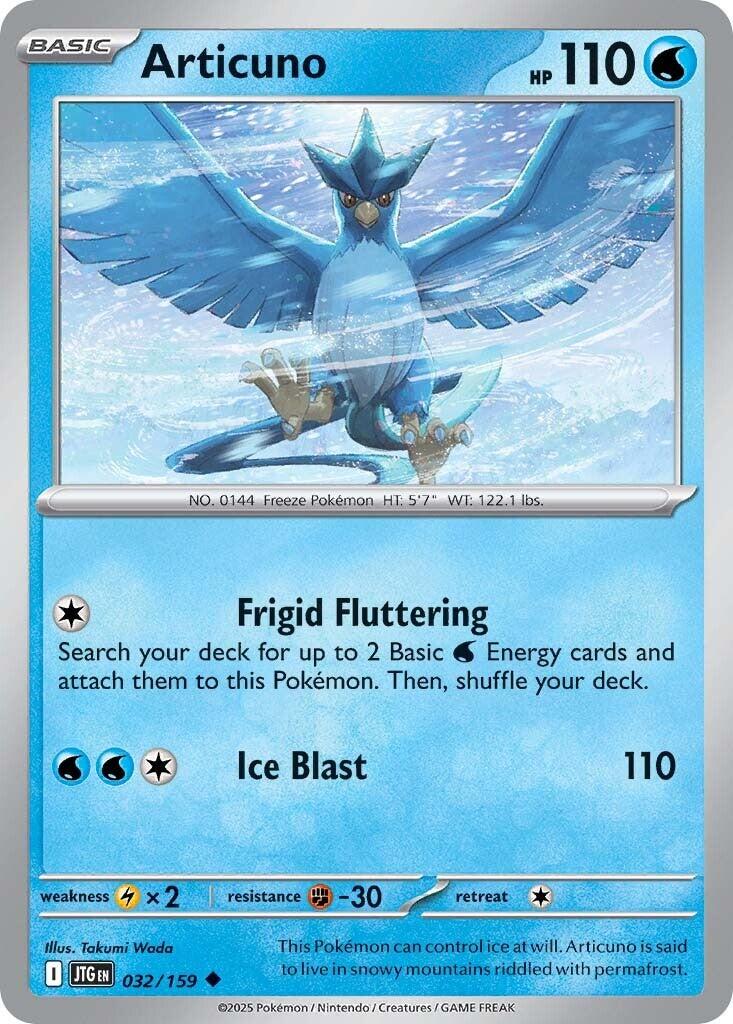 Articuno (032/159) [Scarlet & Violet: Journey Together] | Clutch Gaming