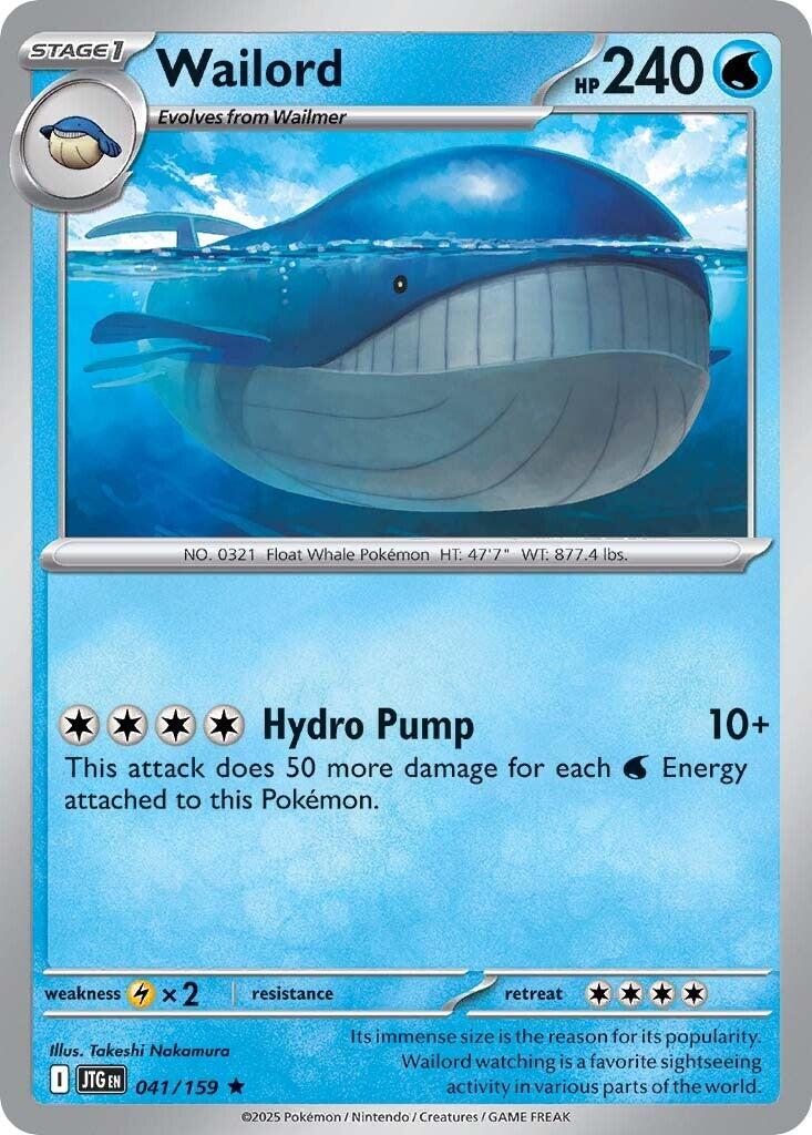 Wailord (041/159) [Scarlet & Violet: Journey Together] | Clutch Gaming