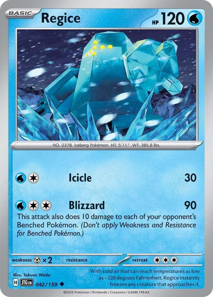 Regice (042/159) [Scarlet & Violet: Journey Together] | Clutch Gaming