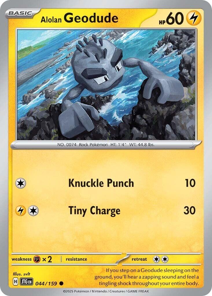 Alolan Geodude (044/159) [Scarlet & Violet: Journey Together] | Clutch Gaming