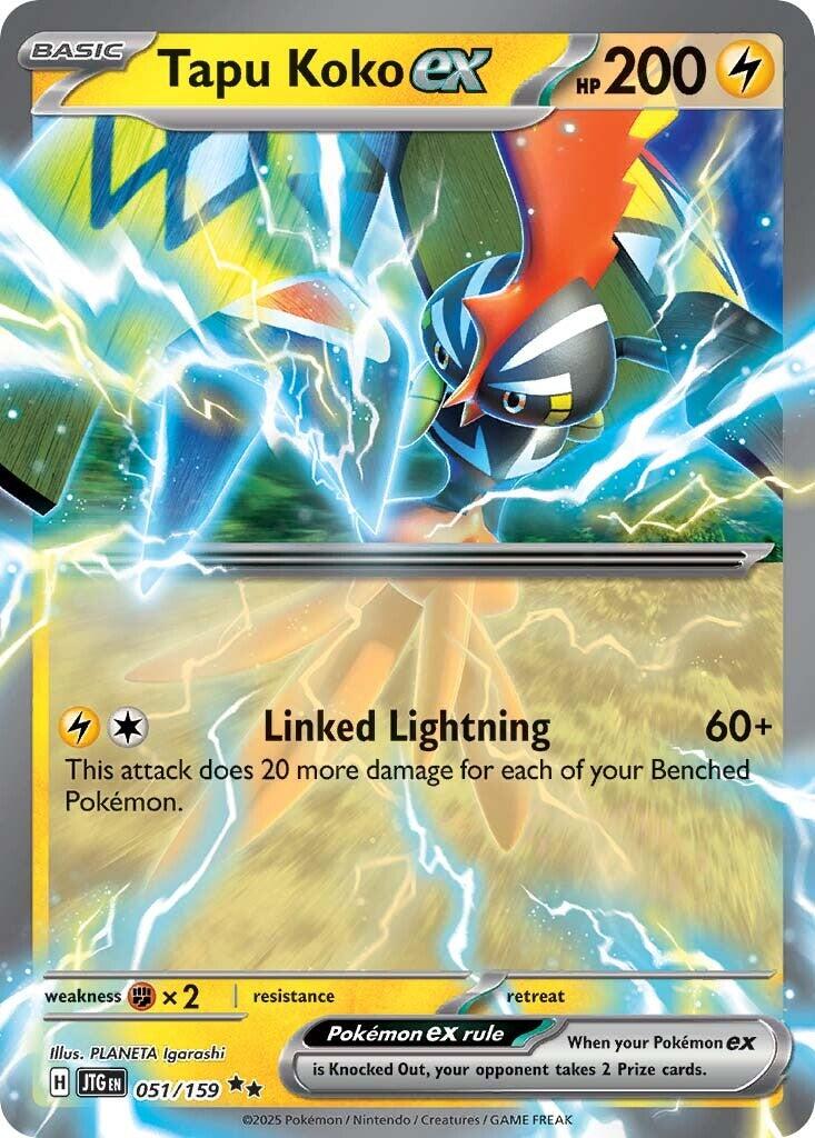 Tapu Koko ex (051/159) [Scarlet & Violet: Journey Together] | Clutch Gaming