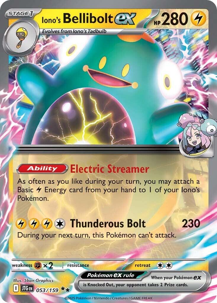 Iono's Bellibolt ex (053/159) [Scarlet & Violet: Journey Together] | Clutch Gaming