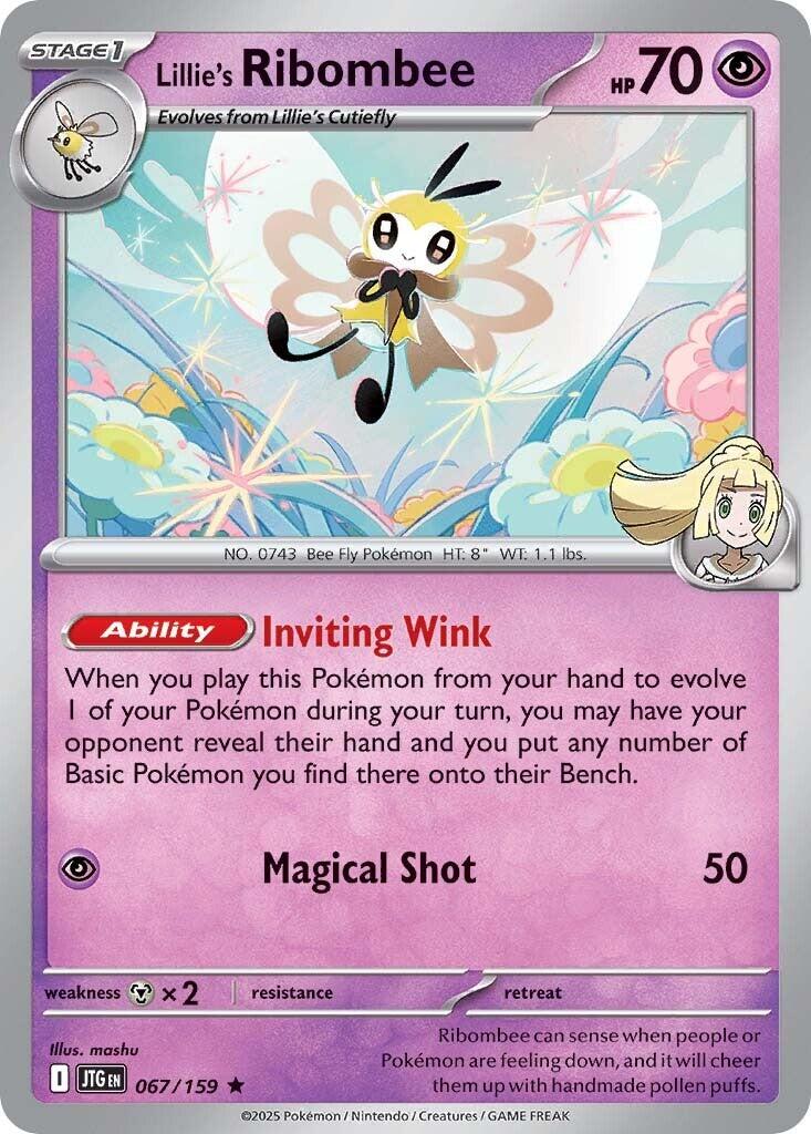 Lillie's Ribombee (067/159) [Scarlet & Violet: Journey Together] | Clutch Gaming