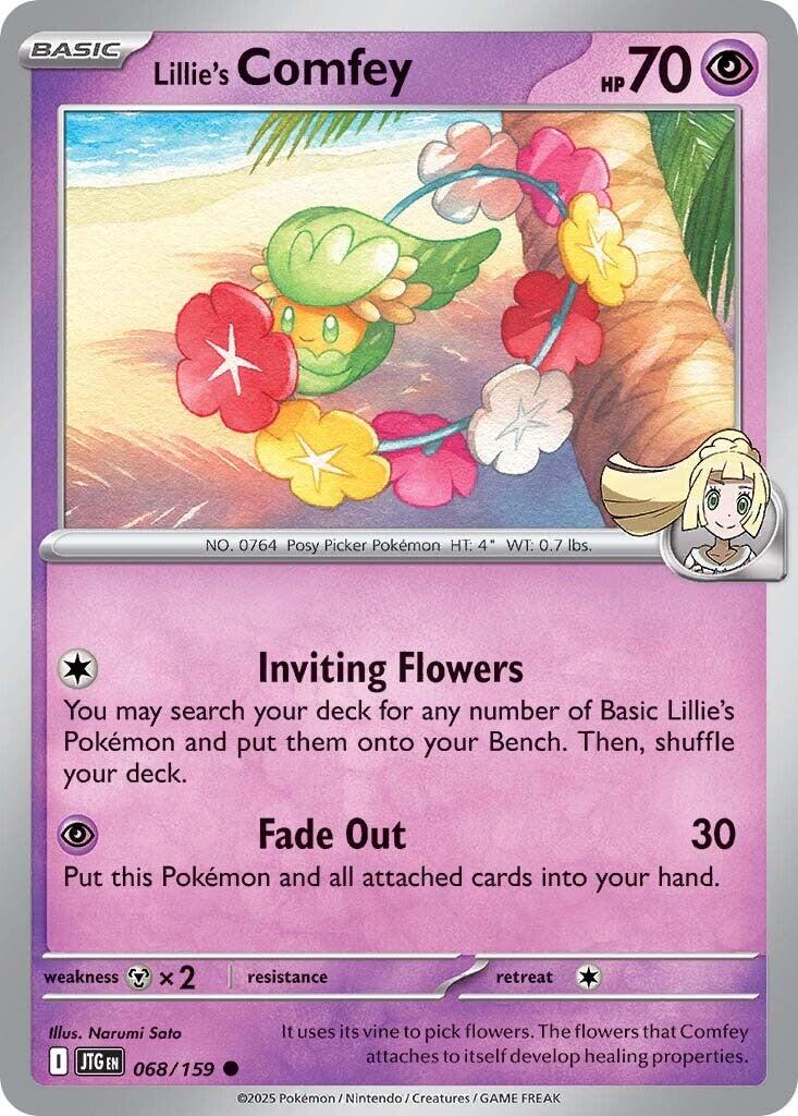 Lillie's Comfey (068/159) [Scarlet & Violet: Journey Together] | Clutch Gaming