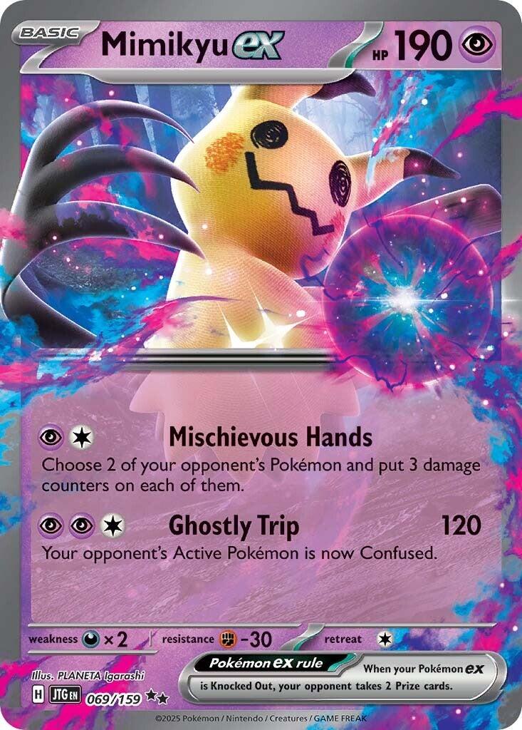 Mimikyu ex (069/159) [Scarlet & Violet: Journey Together] | Clutch Gaming