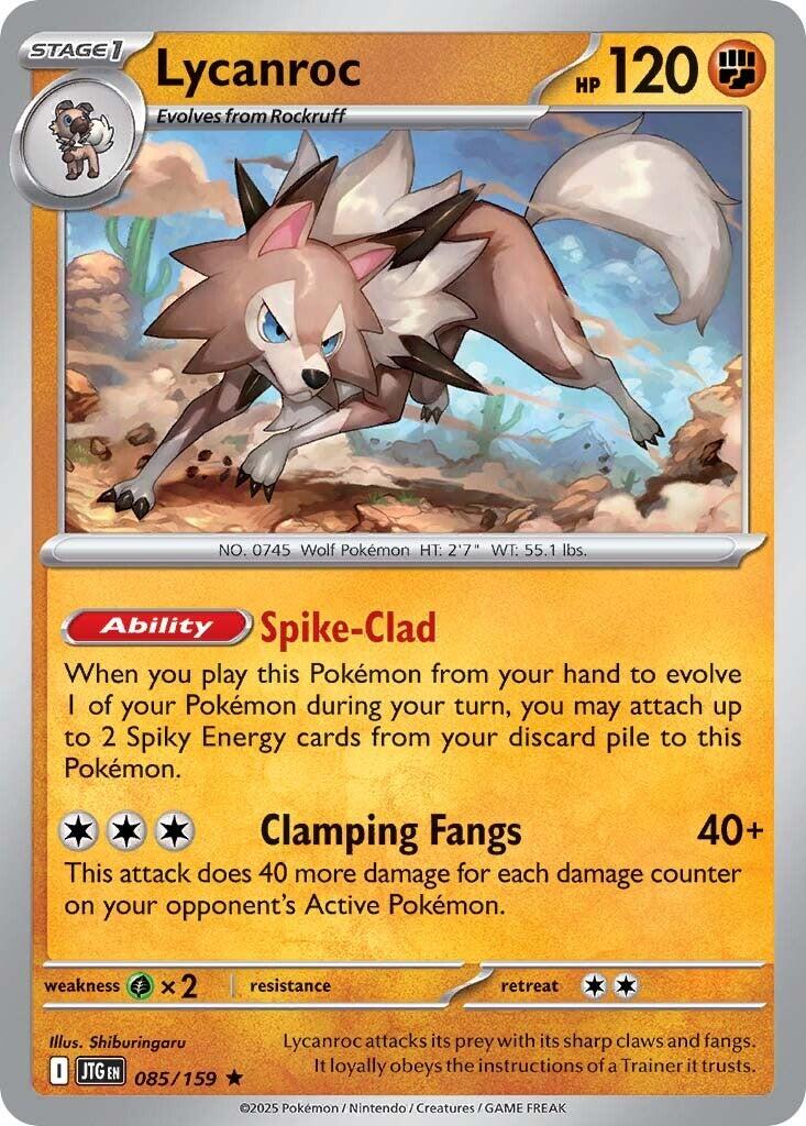 Lycanroc (085/159) [Scarlet & Violet: Journey Together] | Clutch Gaming