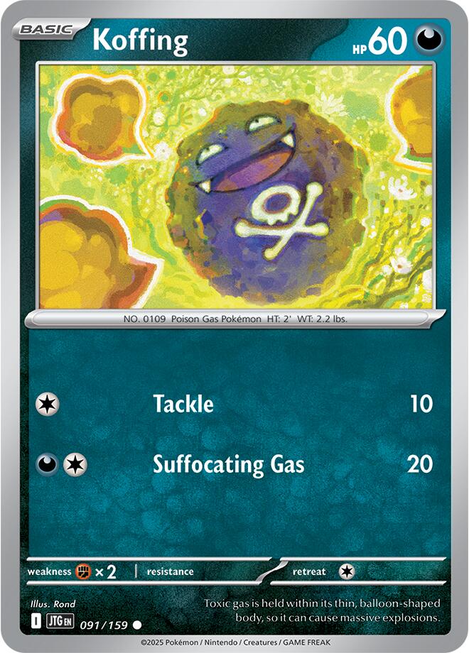 Koffing (091/159) [Scarlet & Violet: Journey Together] | Clutch Gaming