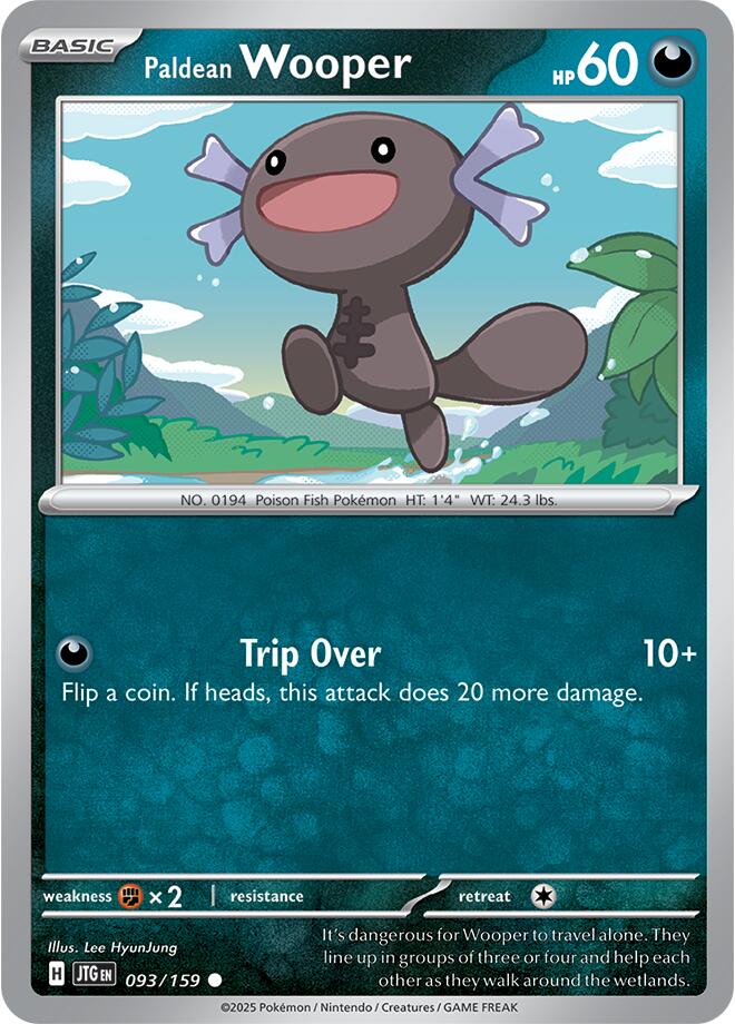 Paldean Wooper (093/159) [Scarlet & Violet: Journey Together] | Clutch Gaming