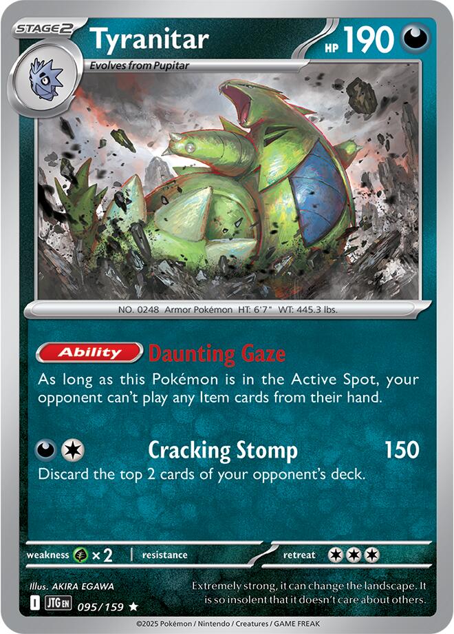 Tyranitar (095/159) [Scarlet & Violet: Journey Together] | Clutch Gaming
