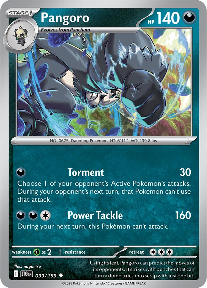 Pangoro (099/159) [Scarlet & Violet: Journey Together] | Clutch Gaming