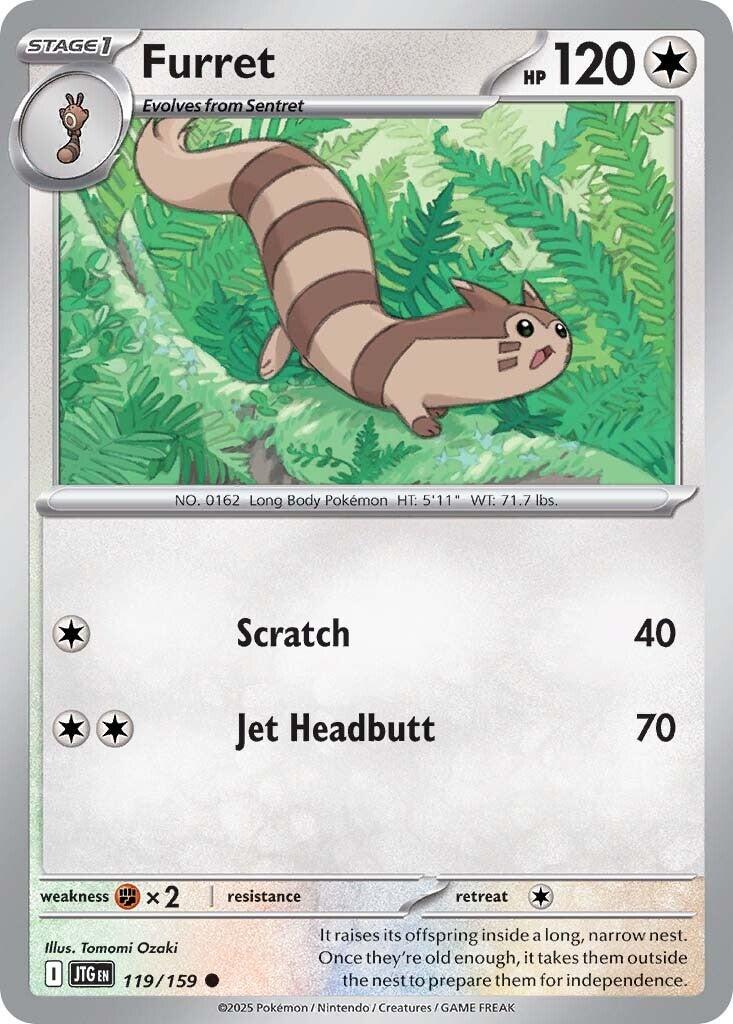Furret (119/159) [Scarlet & Violet: Journey Together] | Clutch Gaming