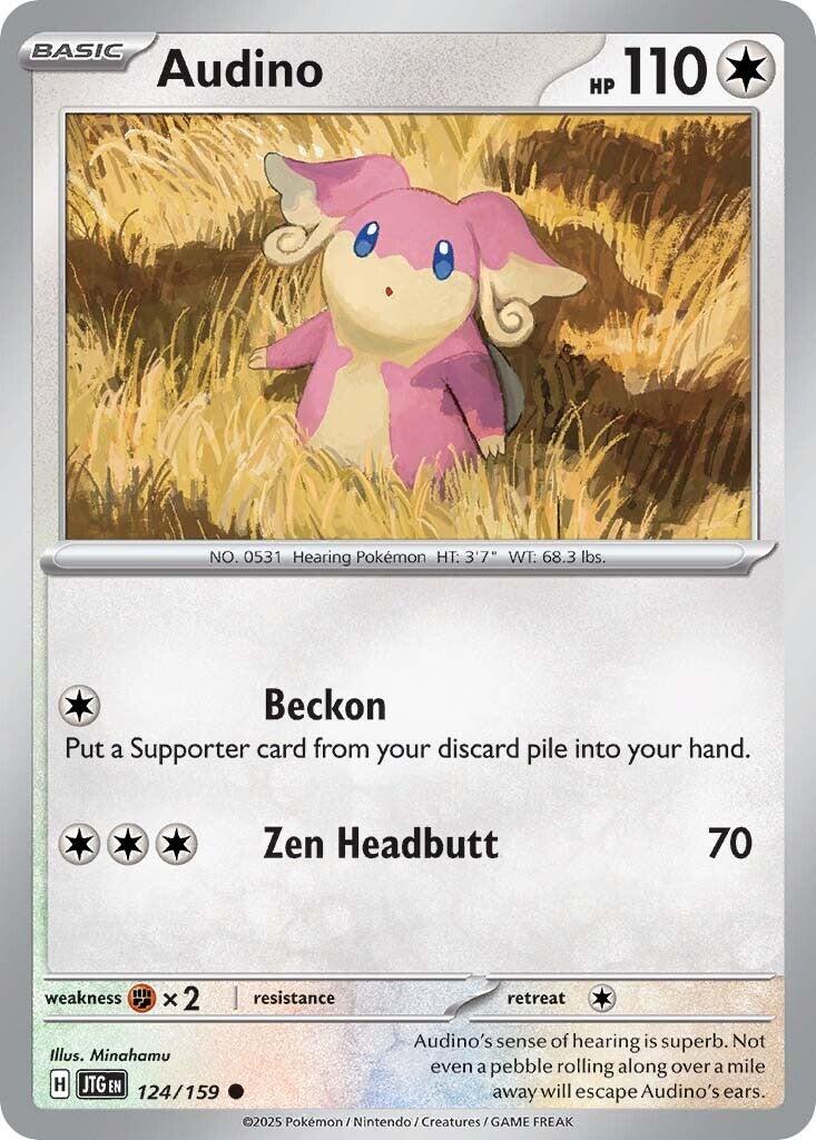Audino (124/159) [Scarlet & Violet: Journey Together] | Clutch Gaming