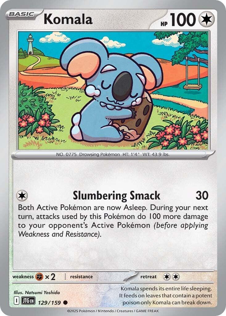 Komala (129/159) [Scarlet & Violet: Journey Together] | Clutch Gaming