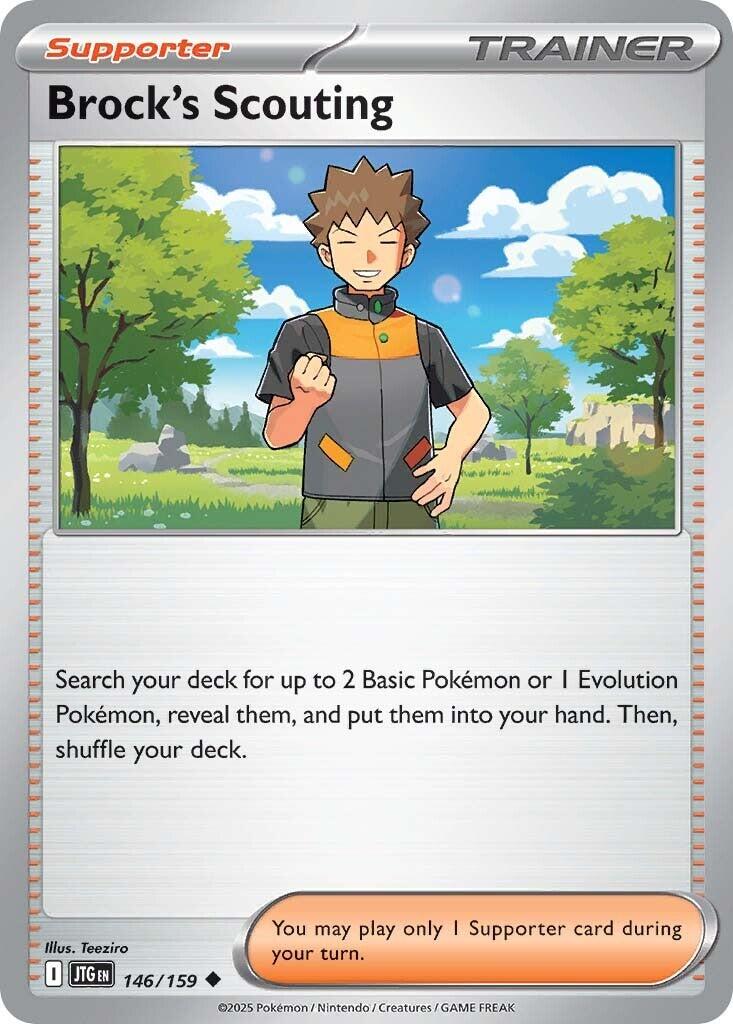 Brock's Scouting (146/159) [Scarlet & Violet: Journey Together] | Clutch Gaming