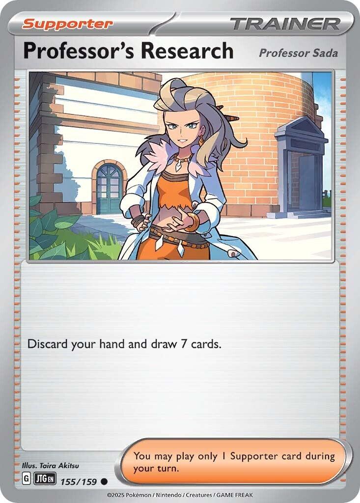Professor's Research (155/159) [Scarlet & Violet: Journey Together] | Clutch Gaming