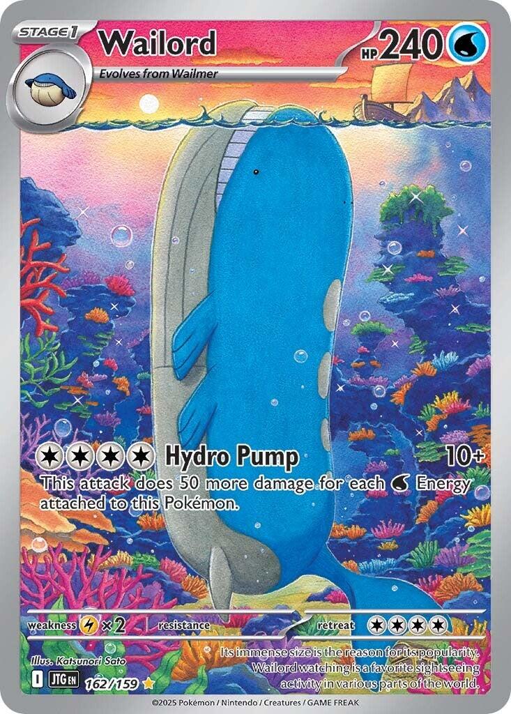 Wailord (162/159) [Scarlet & Violet: Journey Together] | Clutch Gaming