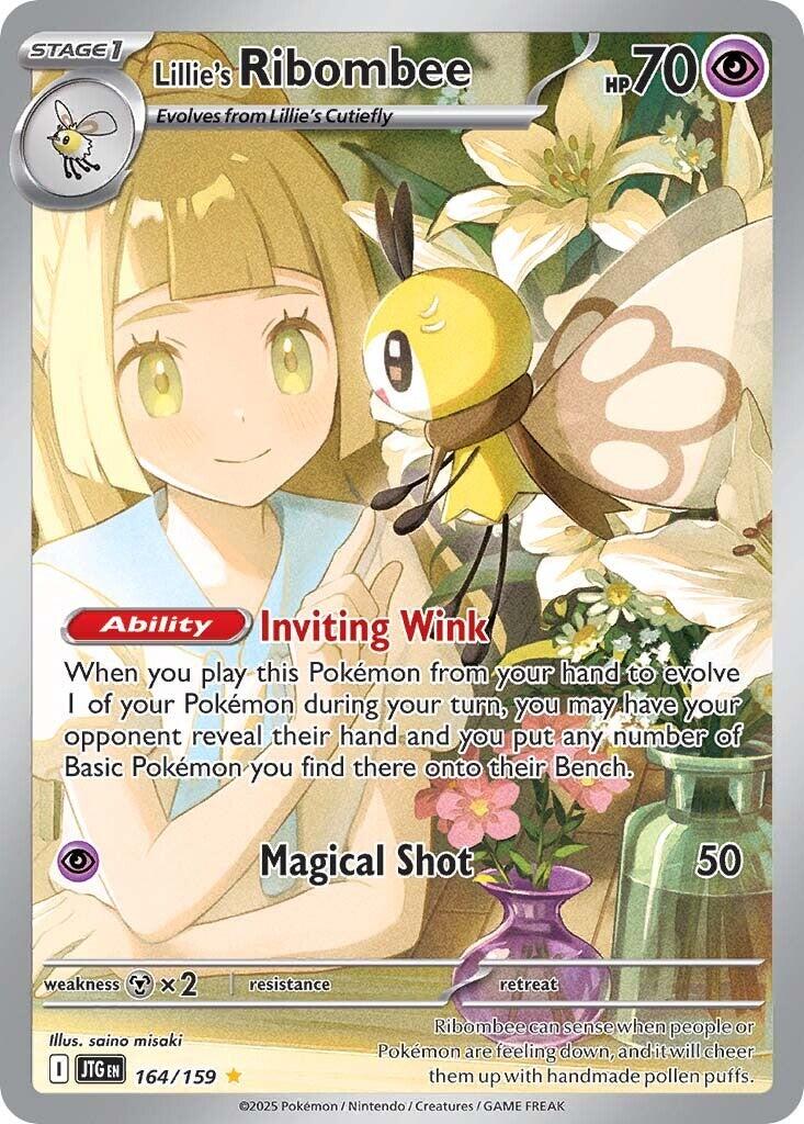 Lillie's Ribombee (164/159) [Scarlet & Violet: Journey Together] | Clutch Gaming