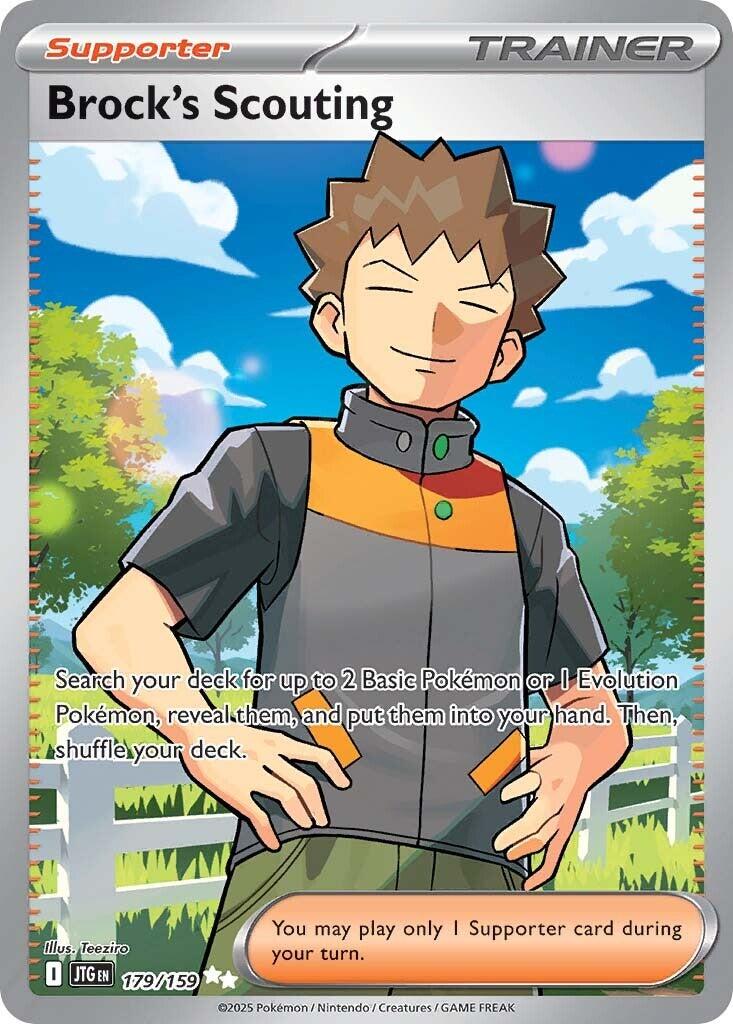 Brock's Scouting (179/159) [Scarlet & Violet: Journey Together] | Clutch Gaming