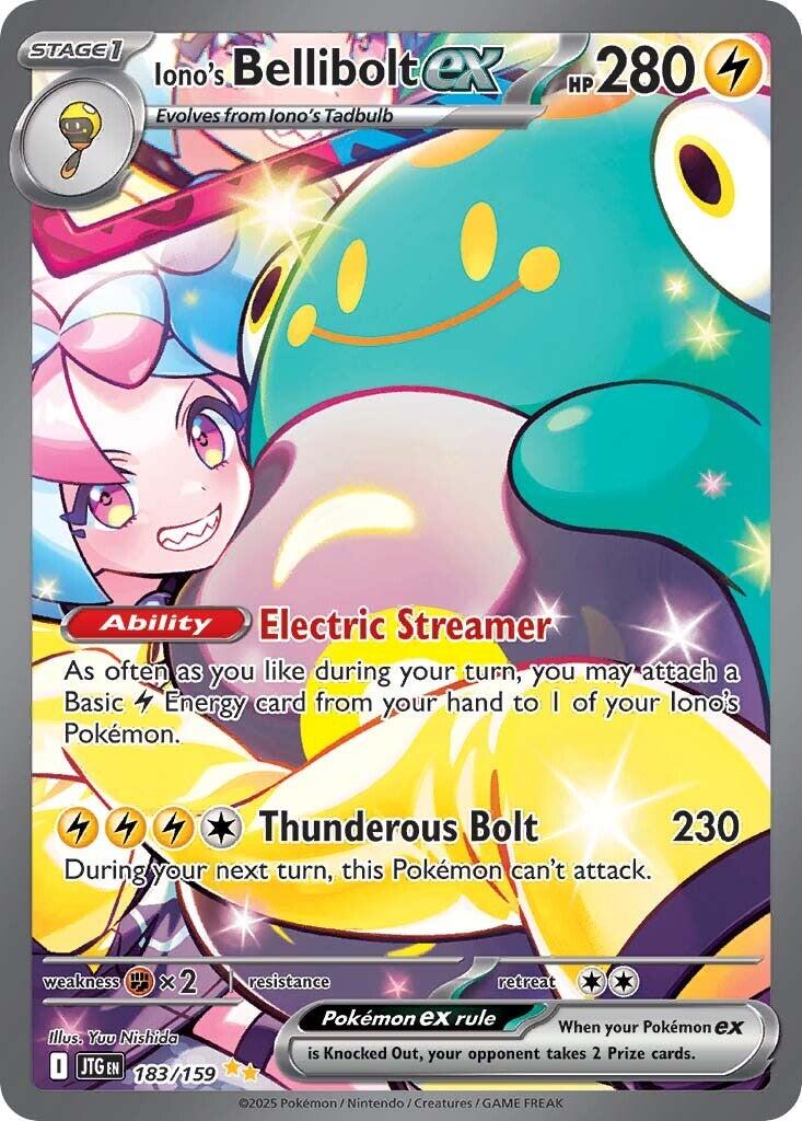 Iono's Bellibolt ex (183/159) [Scarlet & Violet: Journey Together] | Clutch Gaming