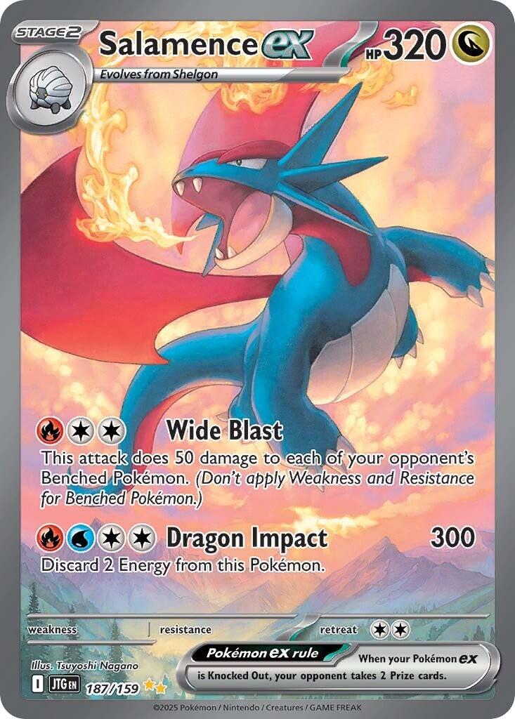 Salamence ex (187/159) [Scarlet & Violet: Journey Together] | Clutch Gaming