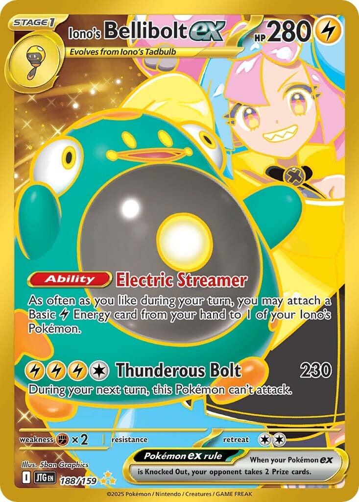 Iono's Bellibolt ex (188/159) [Scarlet & Violet: Journey Together] | Clutch Gaming