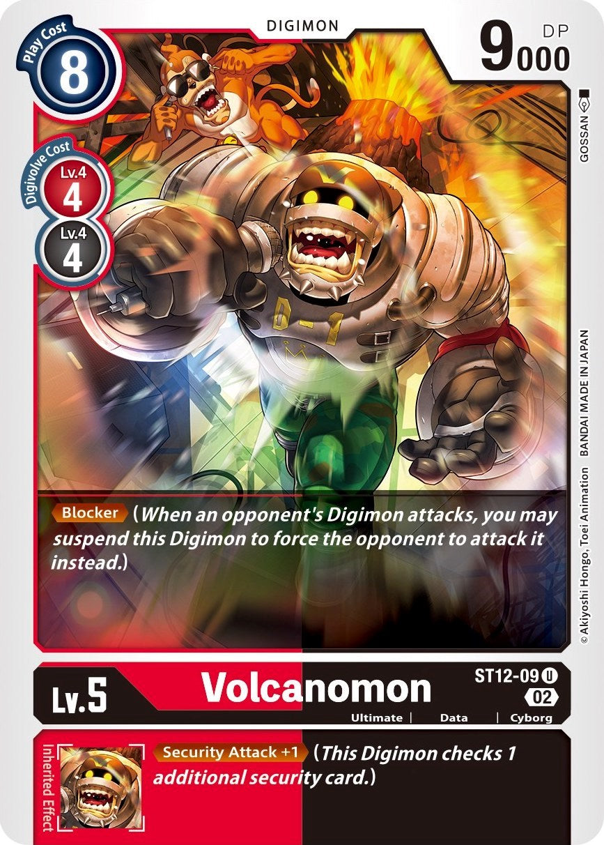 Volcanomon [ST12-09] [Starter Deck: Jesmon] | Clutch Gaming