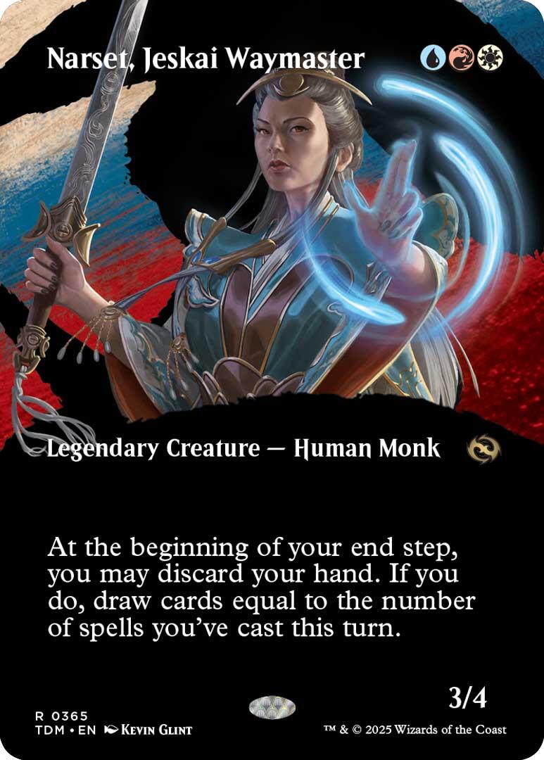 Narset, Jeskai Waymaster (Borderless) [Tarkir: Dragonstorm] | Clutch Gaming
