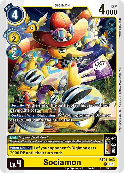 Sociamon [BT21-043] [World Convergence] | Clutch Gaming
