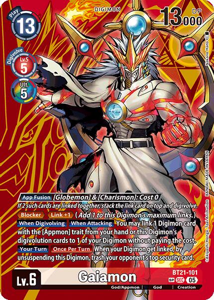 Gaiamon [BT21-101] (SP) [World Convergence] | Clutch Gaming