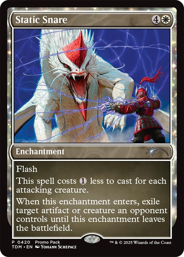 Static Snare [Tarkir: Dragonstorm Promos] | Clutch Gaming