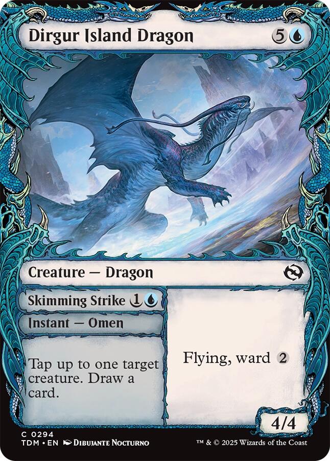 Dirgur Island Dragon (Showcase) [Tarkir: Dragonstorm] | Clutch Gaming