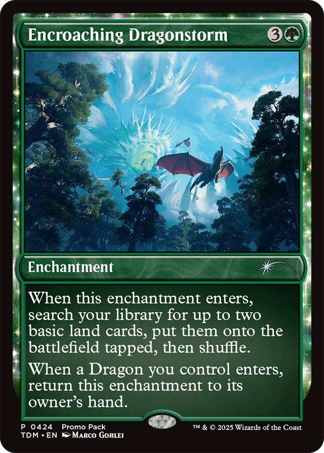 Encroaching Dragonstorm [Tarkir: Dragonstorm Promos] | Clutch Gaming