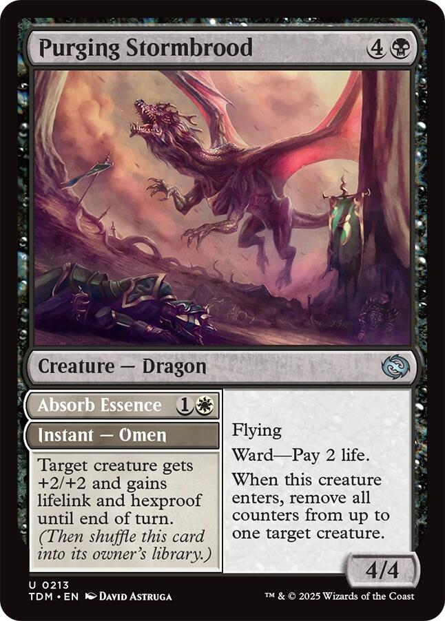 Purging Stormbrood [Tarkir: Dragonstorm] | Clutch Gaming