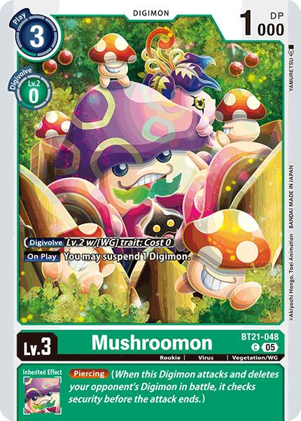 Mushroomon [BT21-048] [World Convergence] | Clutch Gaming
