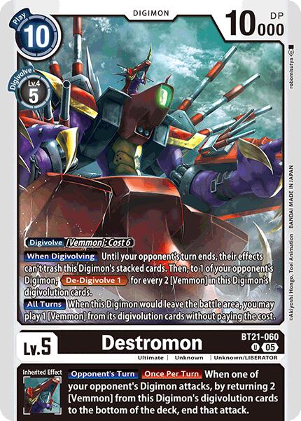 Destromon [BT21-060] [World Convergence] | Clutch Gaming