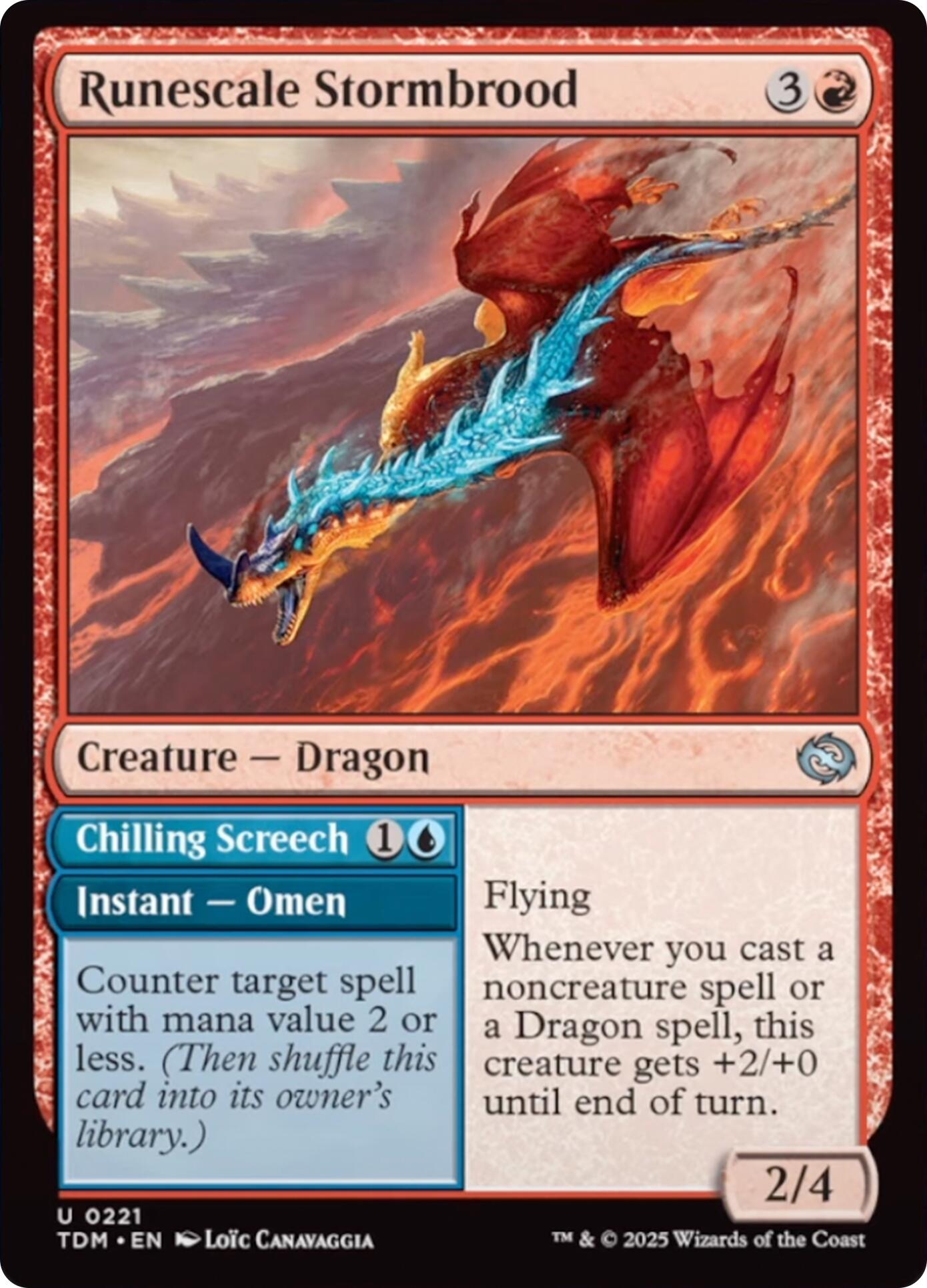Runescale Stormbrood [Tarkir: Dragonstorm] | Clutch Gaming
