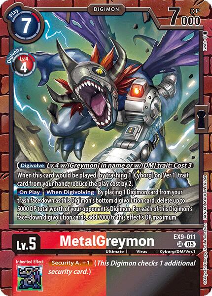 MetalGreymon [EX9-011] [Versus Monsters] | Clutch Gaming
