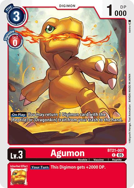 Agumon [BT21-007] [World Convergence] | Clutch Gaming