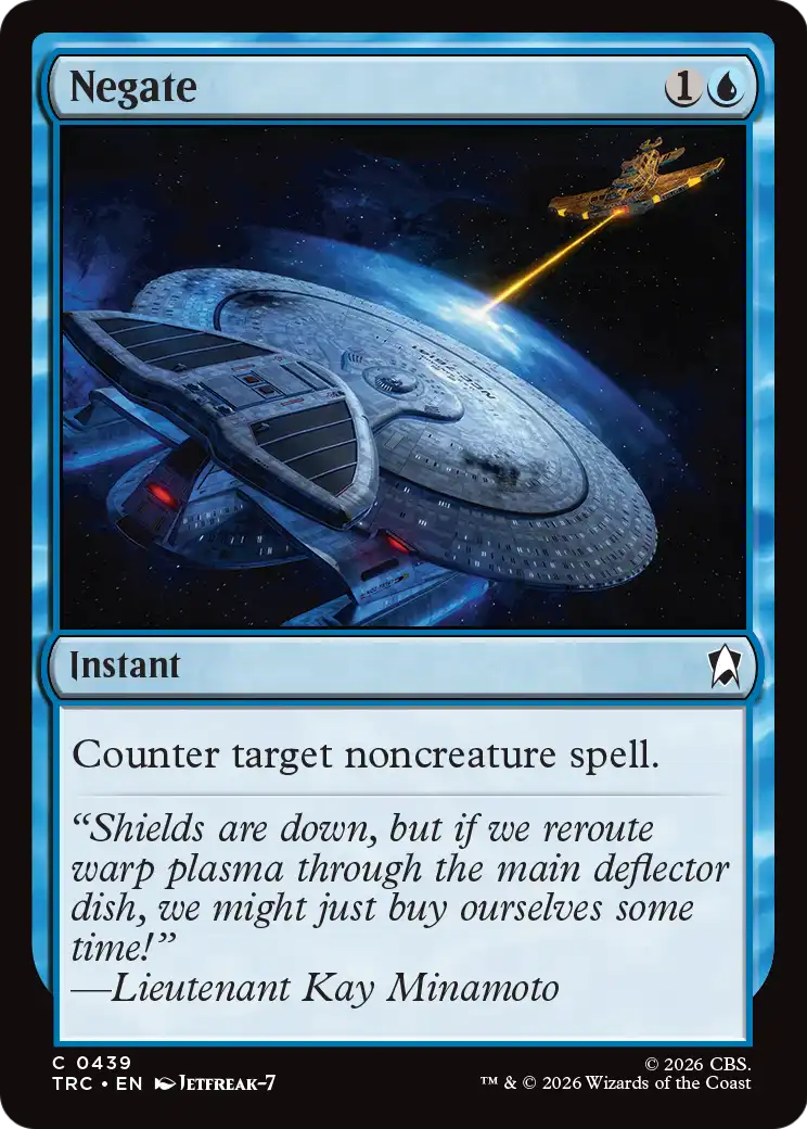 Negate (Surge Foil) [Star Trek Commander] | Clutch Gaming