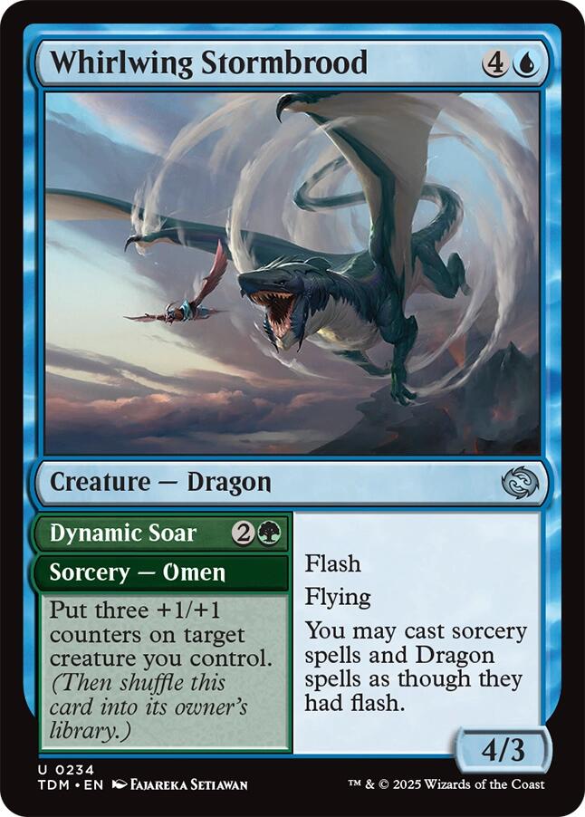 Whirlwing Stormbrood [Tarkir: Dragonstorm] | Clutch Gaming