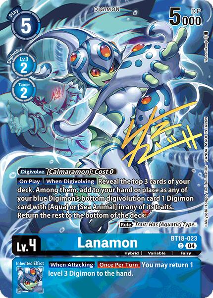 Lanamon [BT18-023] (Signed) [World Convergence] | Clutch Gaming